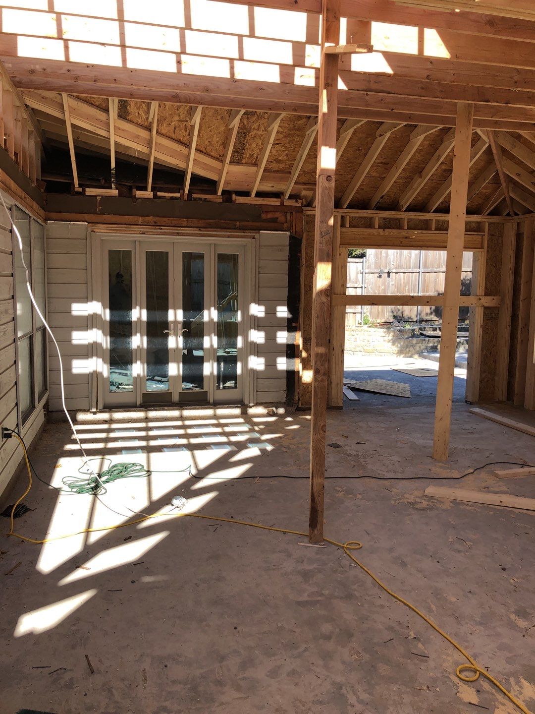 Enclosed Patio Remodel by First Out Roofing 