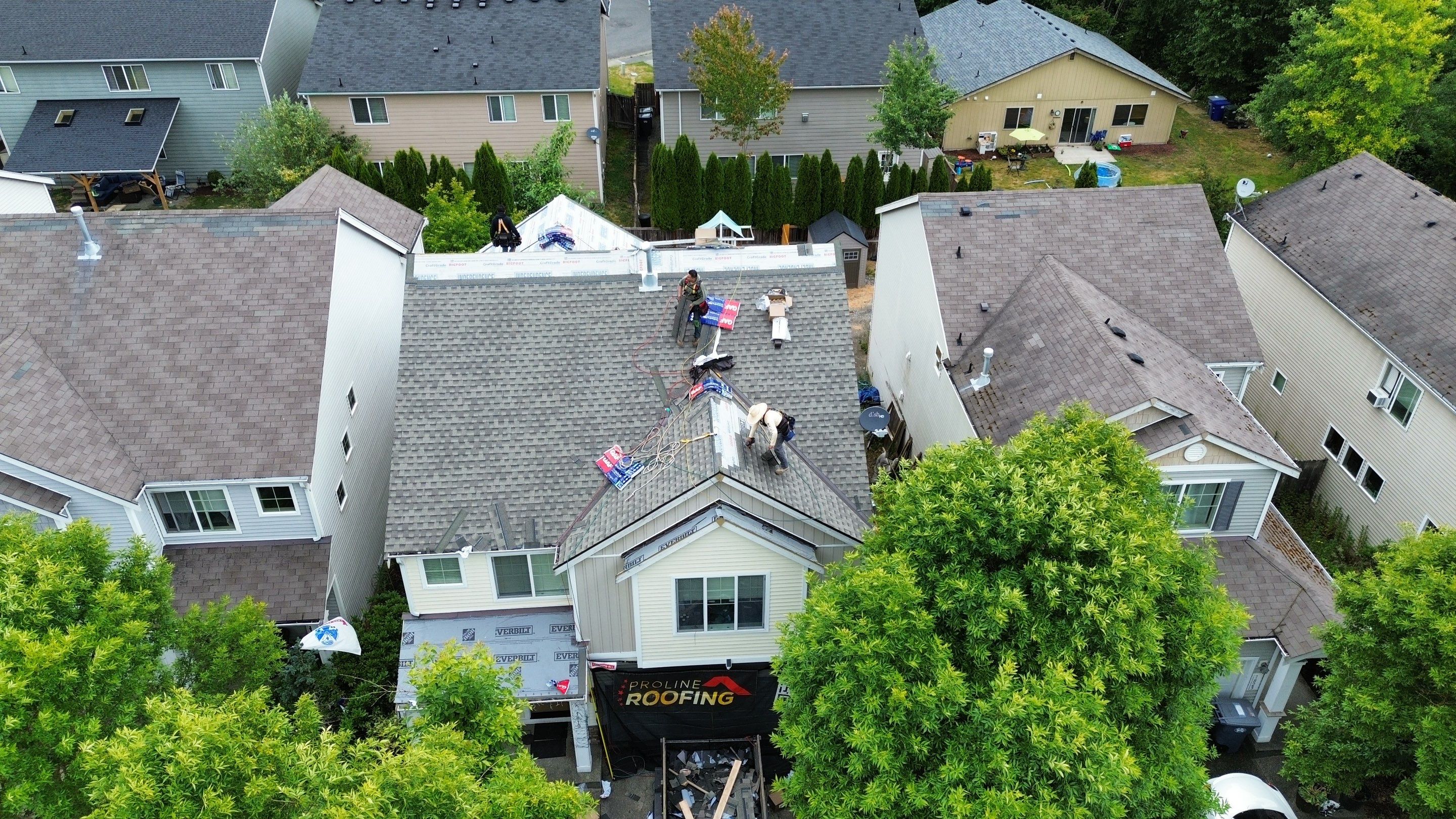 GAF Timberline HDZ, Barkwood  by Proline Roofing & Restoration LLC