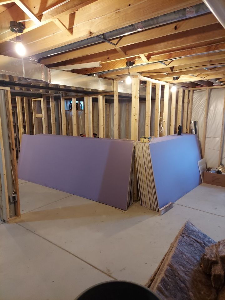 Basement Remodel by Ivy Lea Construction