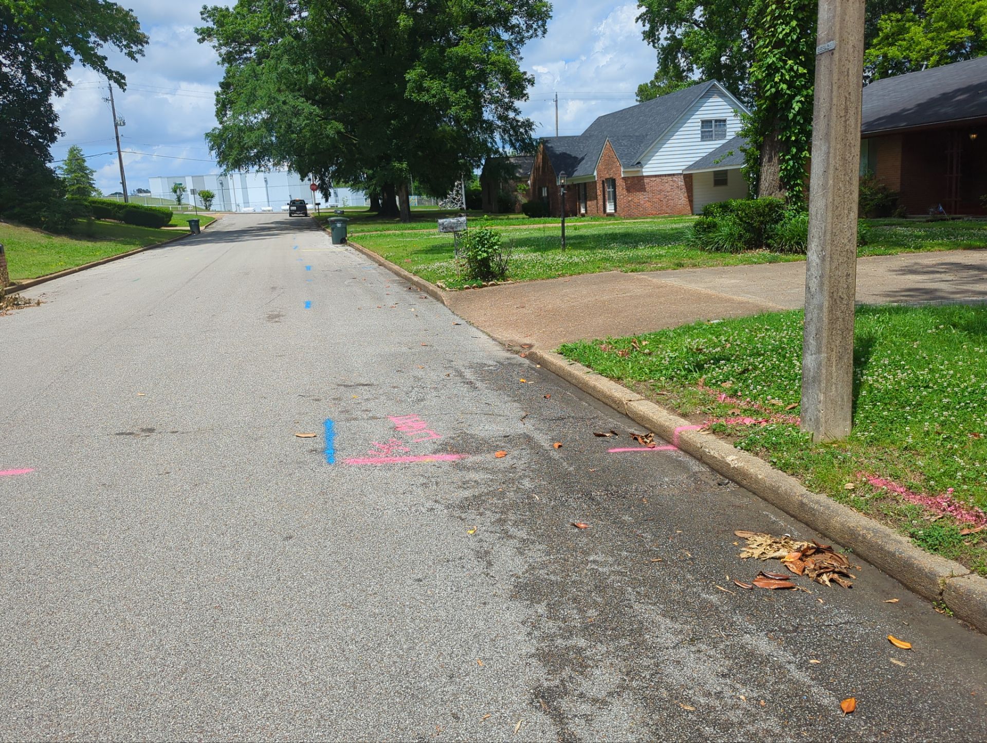 Utility R.O.W Locate for Survey and Design project by Alsip Locating Service, LLC