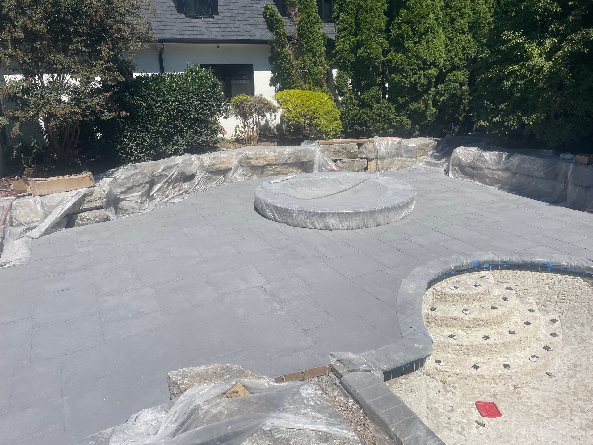 Pool Deck in Gladwyne Pa by Architectural Concrete Design