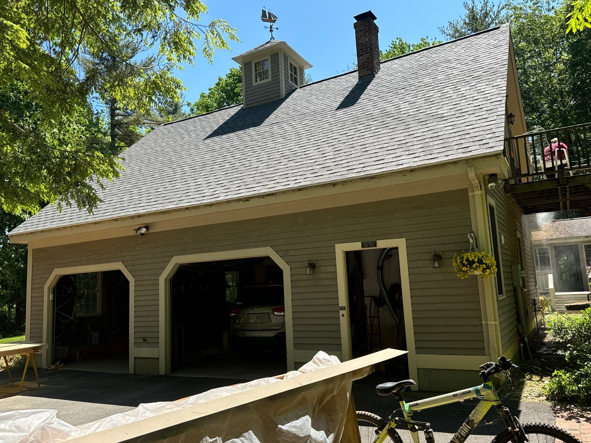 Partial Roof and Partial Fascia Replacement by Tall pine roofing
