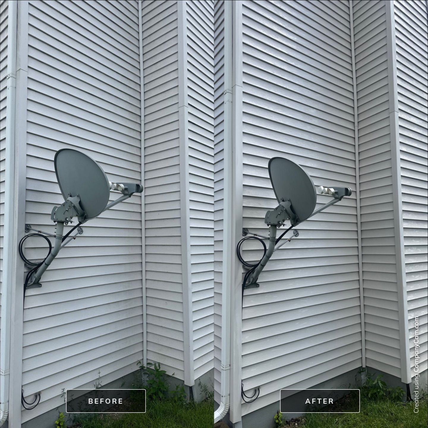 Project in Kenosha by Simmons Power & Soft Washing