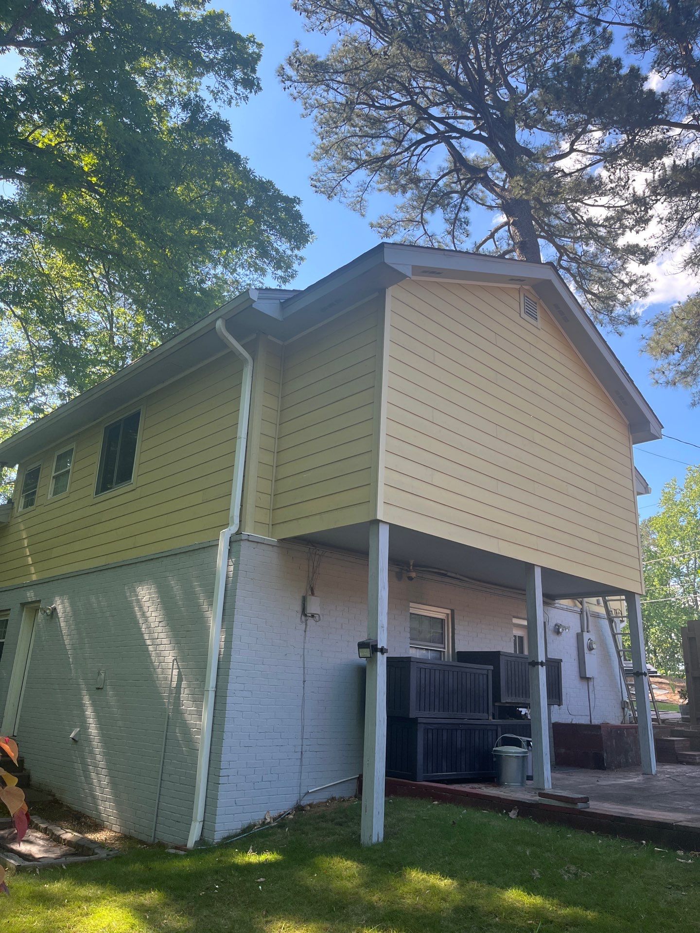 Siding and Door Replacement with Exterior Painting in Atlanta, GA by Nelson Exteriors