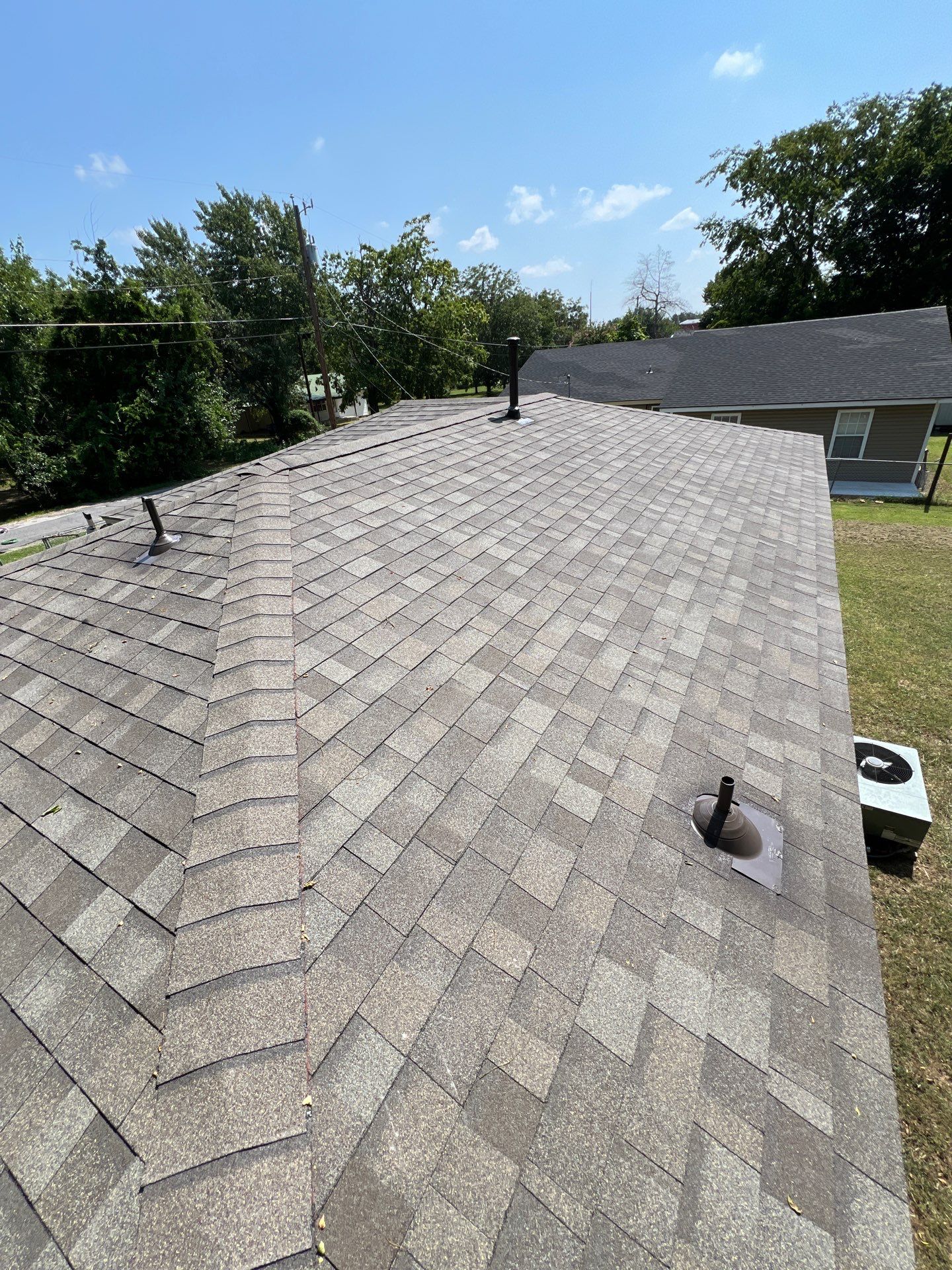 Hail damage & tornado damage restoration.  by In & Out Construction & Remodeling, LLC