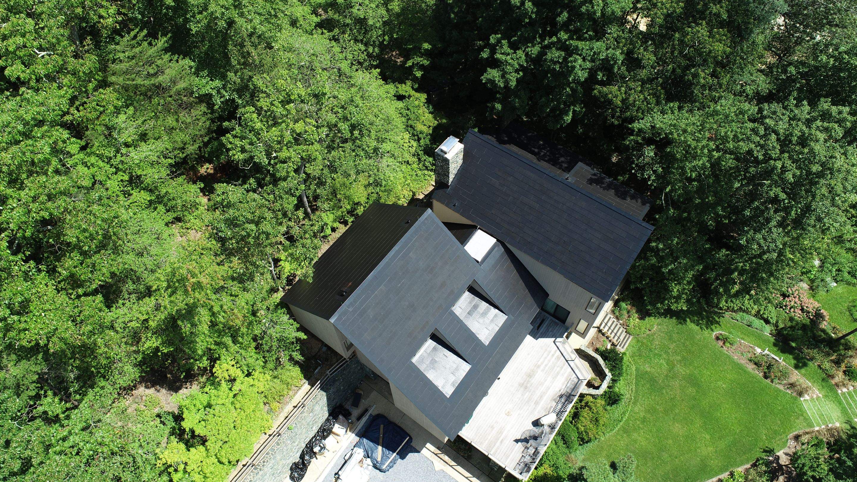 Tesla Solar Roof install Severn River by American Home Contractors