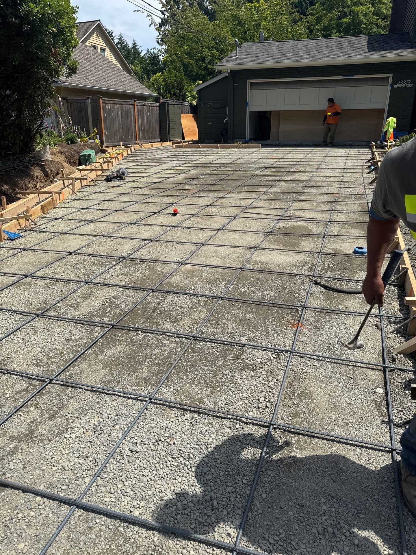 Concrete Driveway Makeover | Edmonds  by Jireh Asphalt & Concrete Inc 