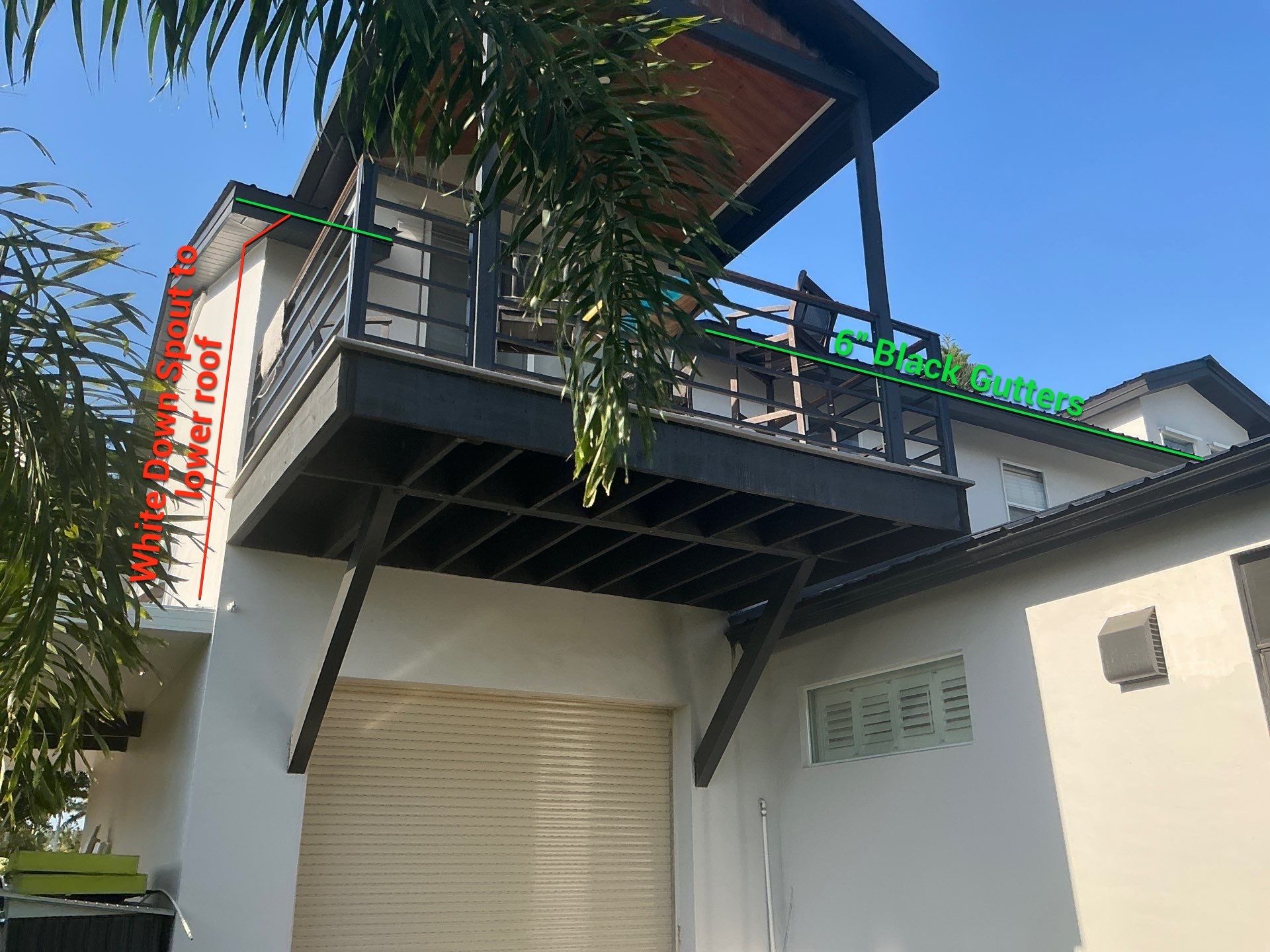 Black 6-Inch K-Style Gutters in North Fort Myers FL by Gutter Professor by Gutter Professors