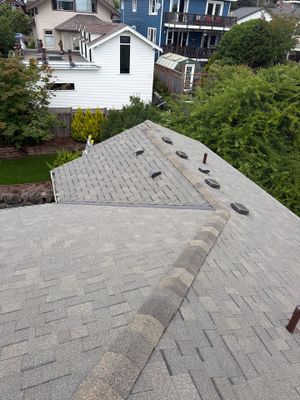 Residential Roofing Installation using GAF HDZ Shingles