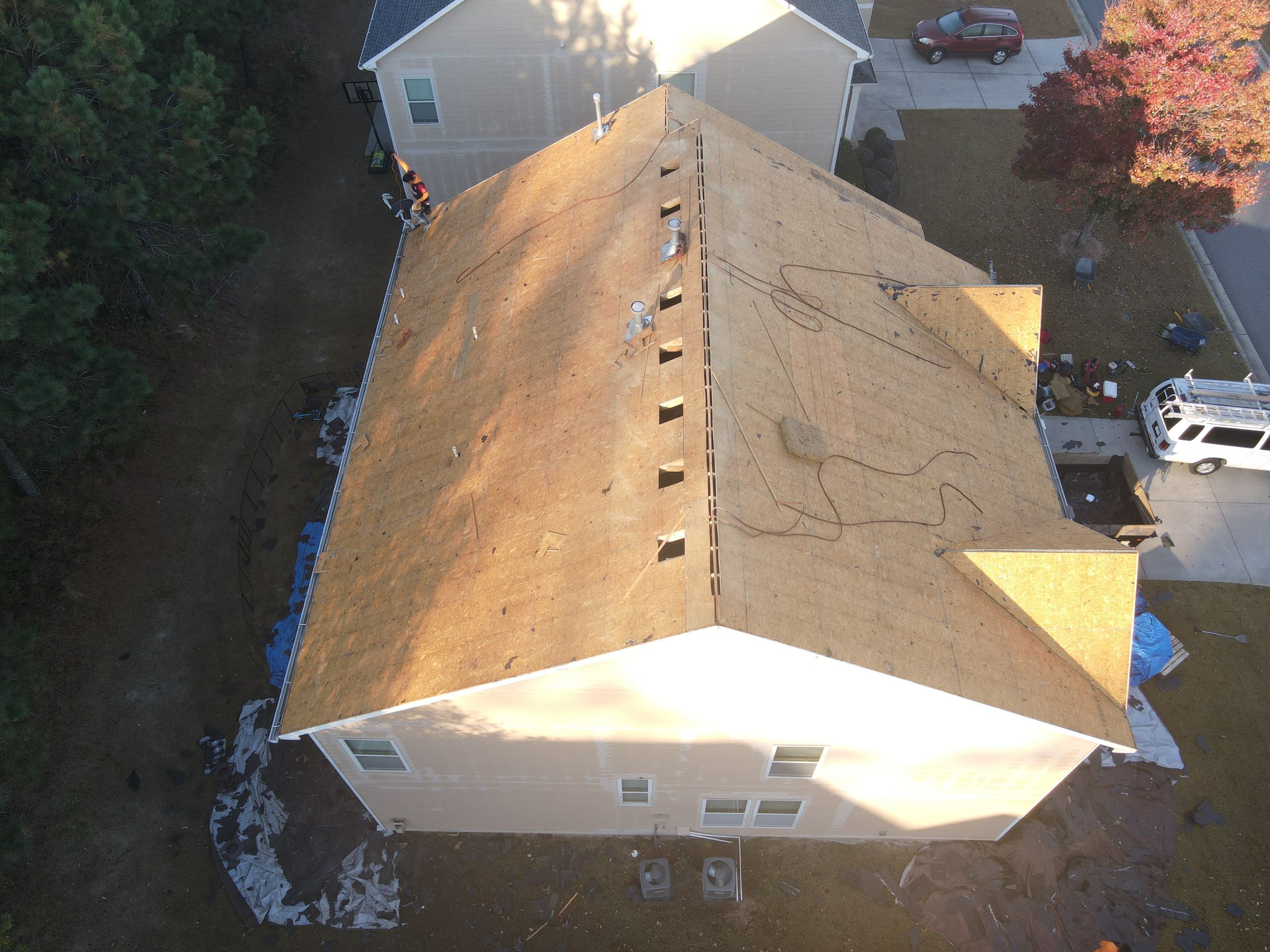 Residential Roofing Installation using Owens Corning by Inspector Roofing and Restoration