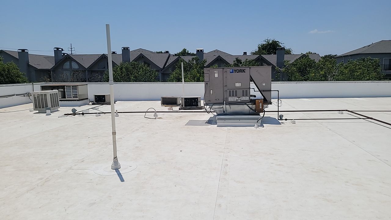 Commercial Roof Replacement using GAF Everguard TPO by Roof Experts