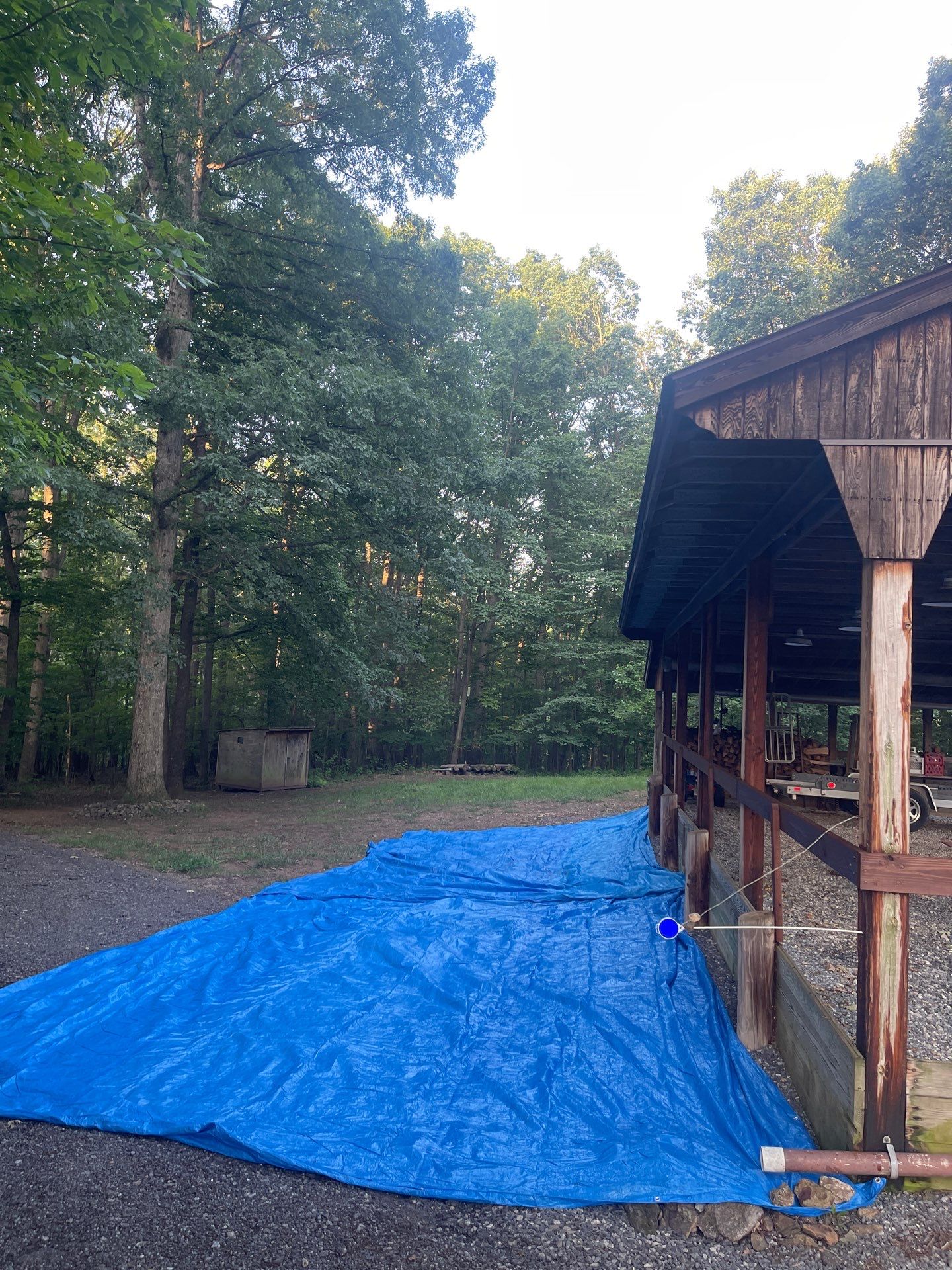 Carport Shingle Roof Replacement in New Windsor MD by Bealing Roofing & Exteriors