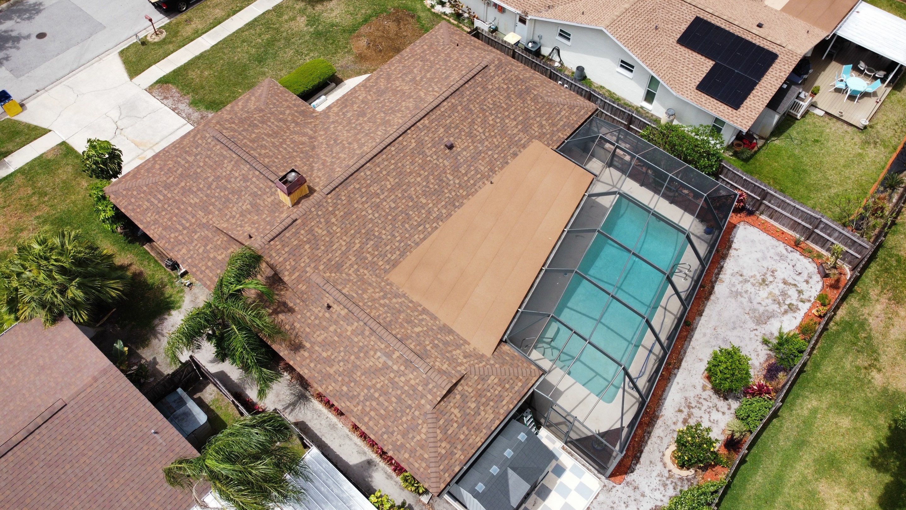 Roof replacement in Clearwater, FL. by Steadfast Roofing