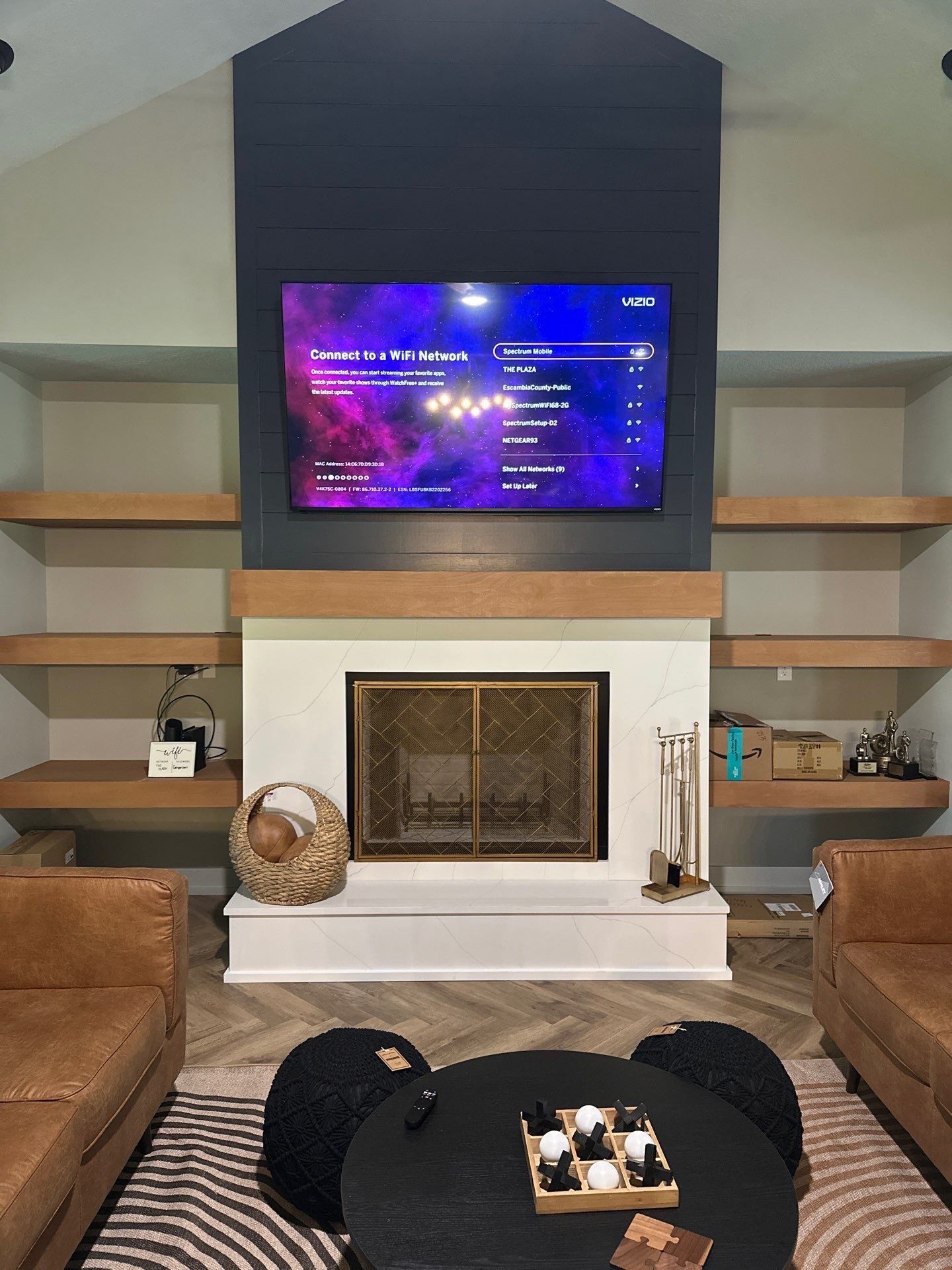 Fireplace TV Mounting Projects by Hangman Mounting & Installation 