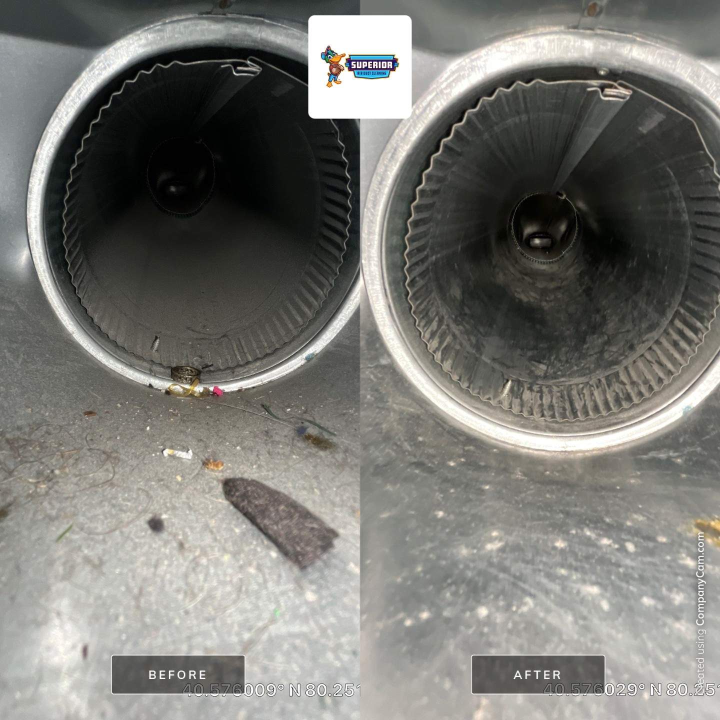 Air Duct Cleaning With a Vacuum Truck in Aliquippa, PA by Superior Air Duct Cleaning