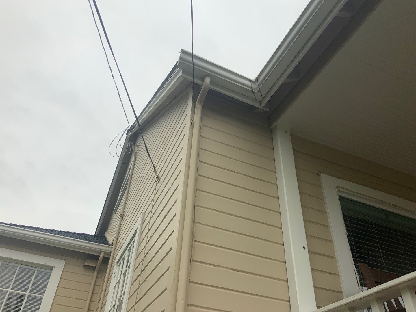 Gutter Installation using Englert LeafGuard Gutters by Byers Enterprises 