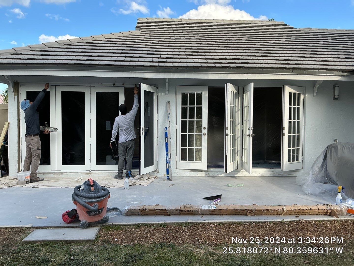 Impact Window and Door Replacement using Bi-Fold Doors by ASP SuperHome