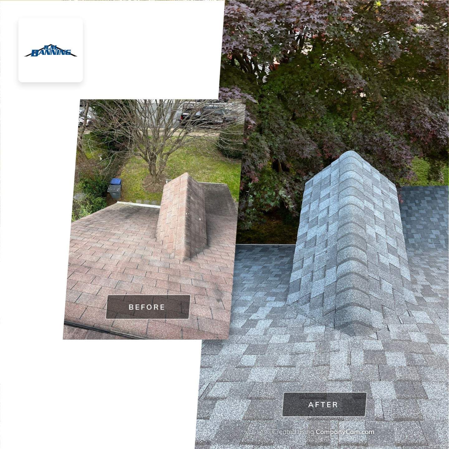 Falls Church: CertainTeed Landmark Pro Designer Shingles in Max Def Pewter by RM Banning, Inc.