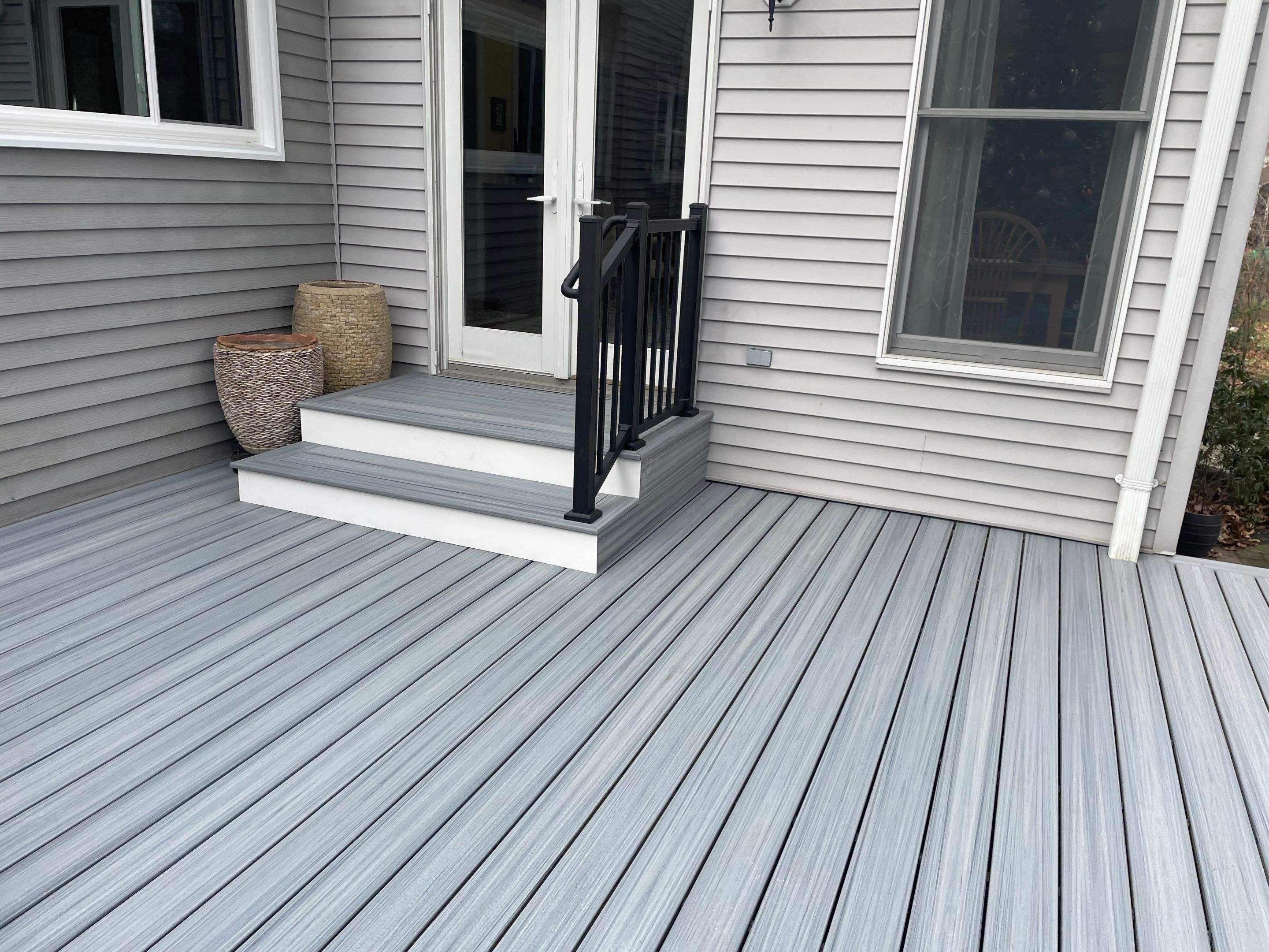 Trex Deck Resurfacing & New Railing in Sterling, VA by Sunburst Construction Inc