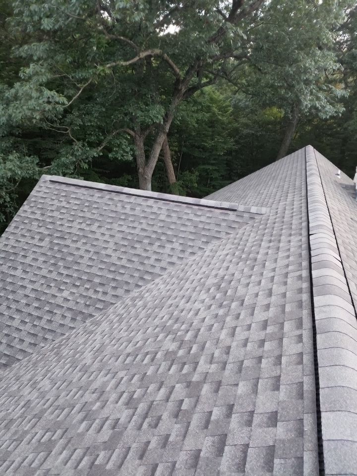 Roof Installation on Home, Garages, and Gazebo with GAF HDZ Shingles in Cedarburg, WI by Gellings Roofing & Siding