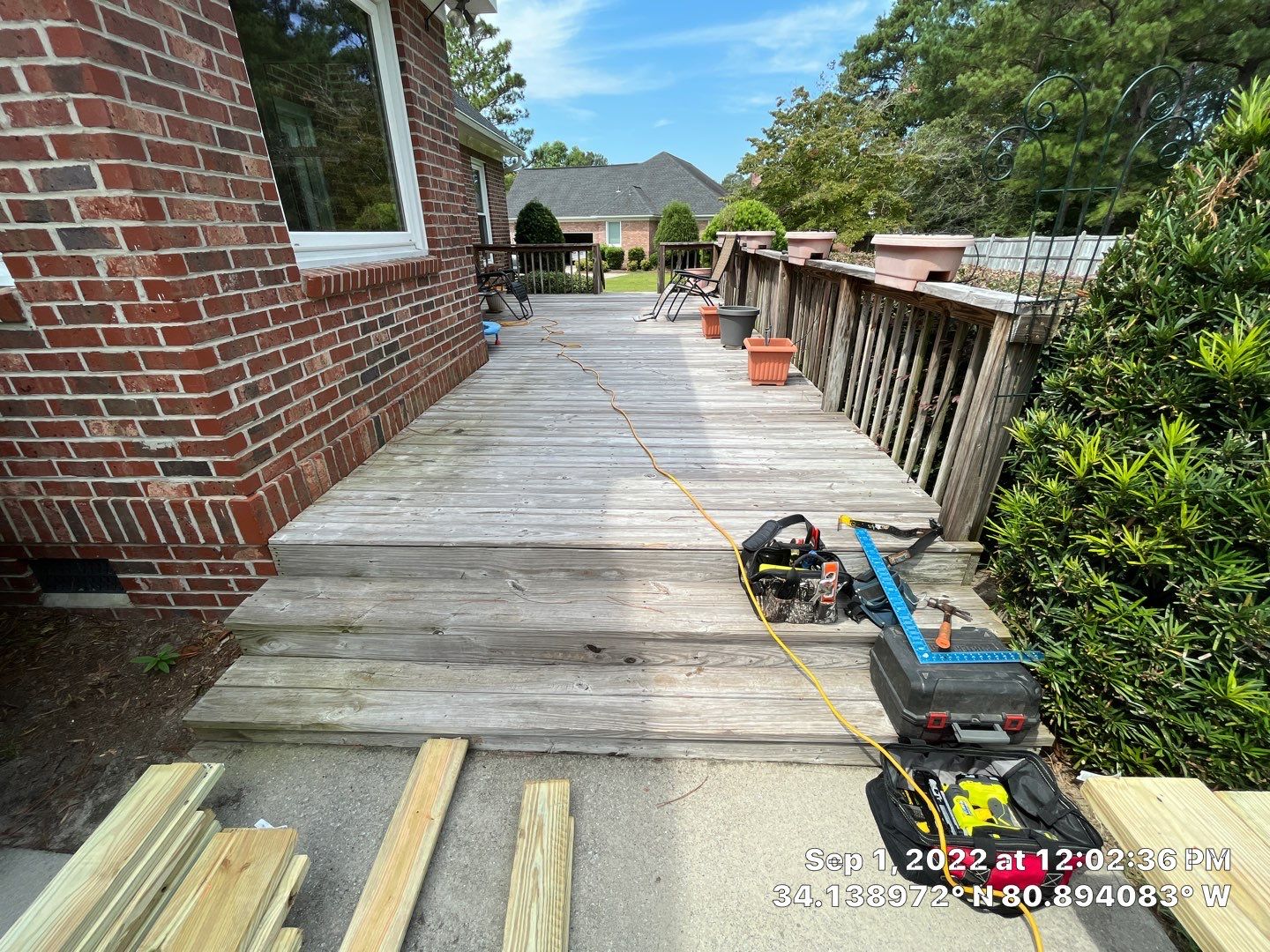 Deck/Steps Replacement by Thompson Industrial