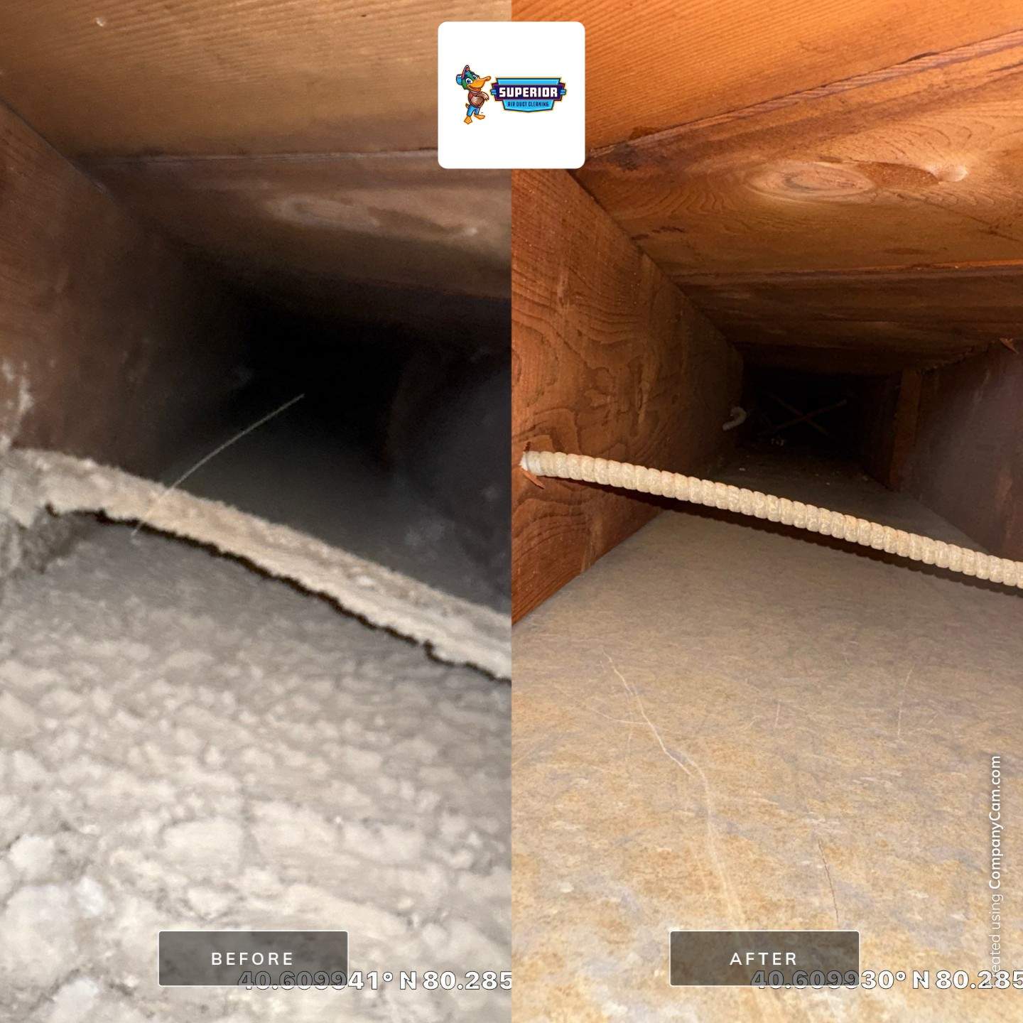 Air Duct Cleaning With a Vacuum Truck in Aliquippa, PA by Superior Air Duct Cleaning