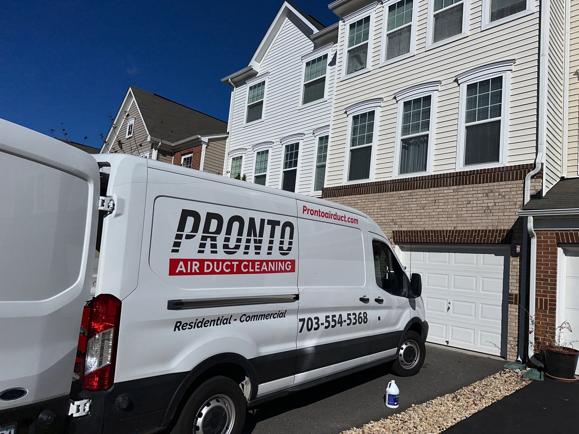Air duct cleaning using Hypervac by Pronto Air Duct Cleaning