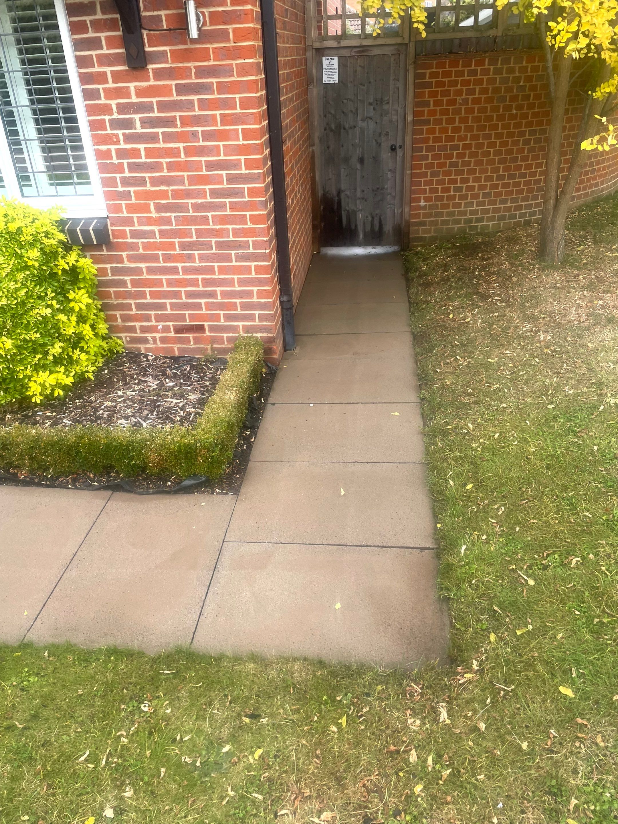 Roof, Driveway And Pathway Clean using Mosmatic FSC and Biocide by Ges Exterior Cleaning ltd