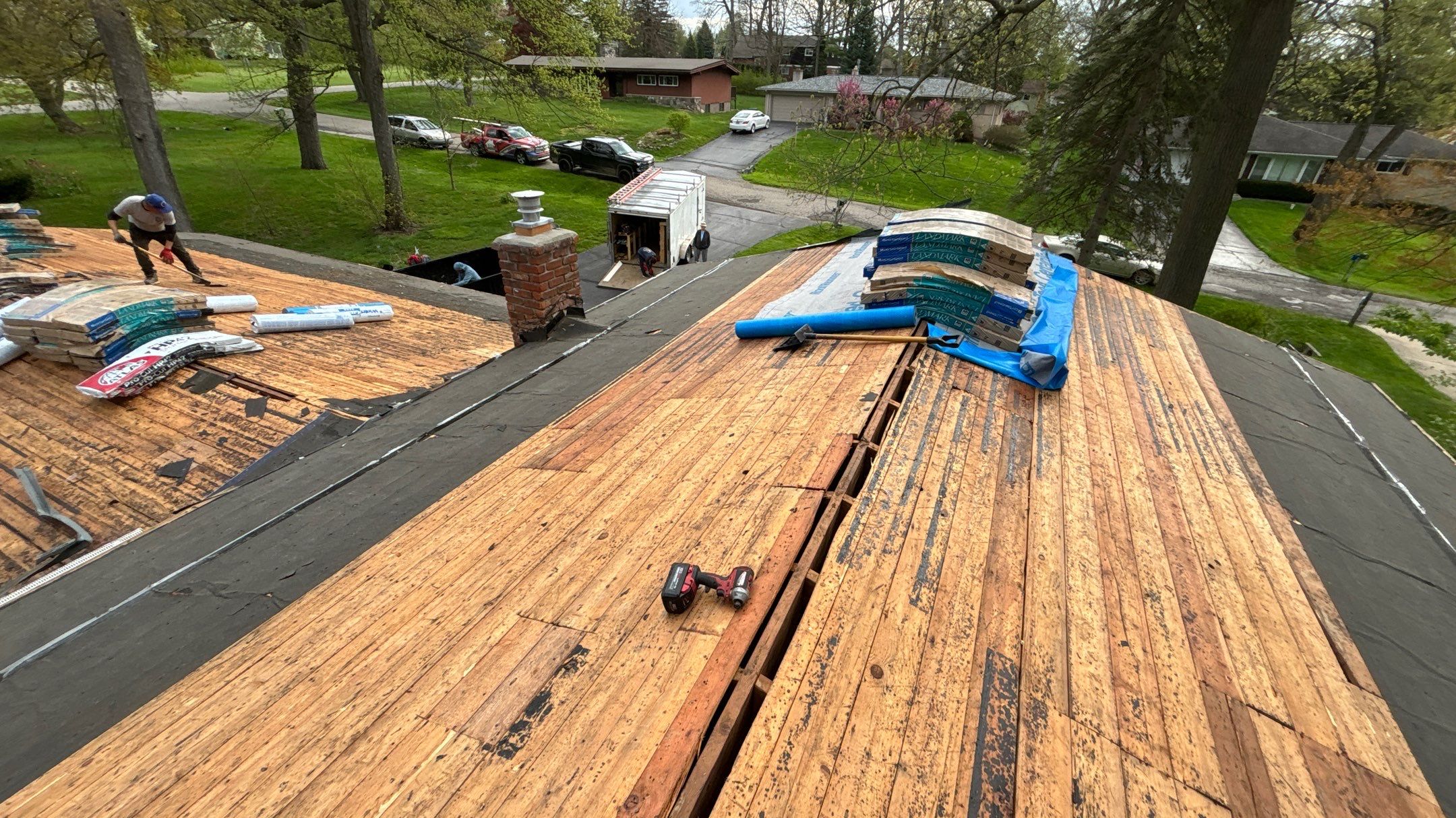 Roof Replacement using CertainTeed Landmark by 180 Contractors