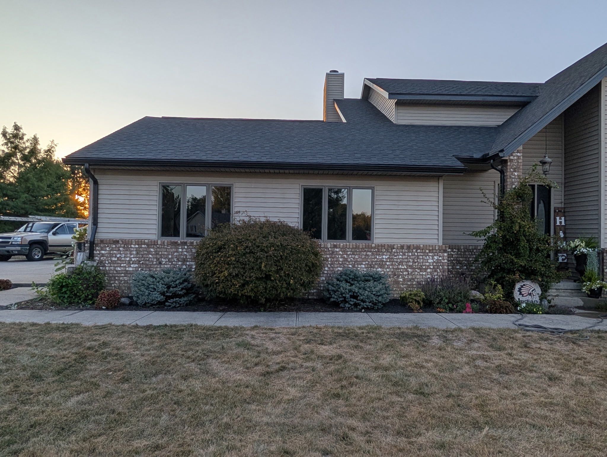 Residential Roofing Installation using GAF Timberline HDZ Charcoal by Nitro Roofing and Construction