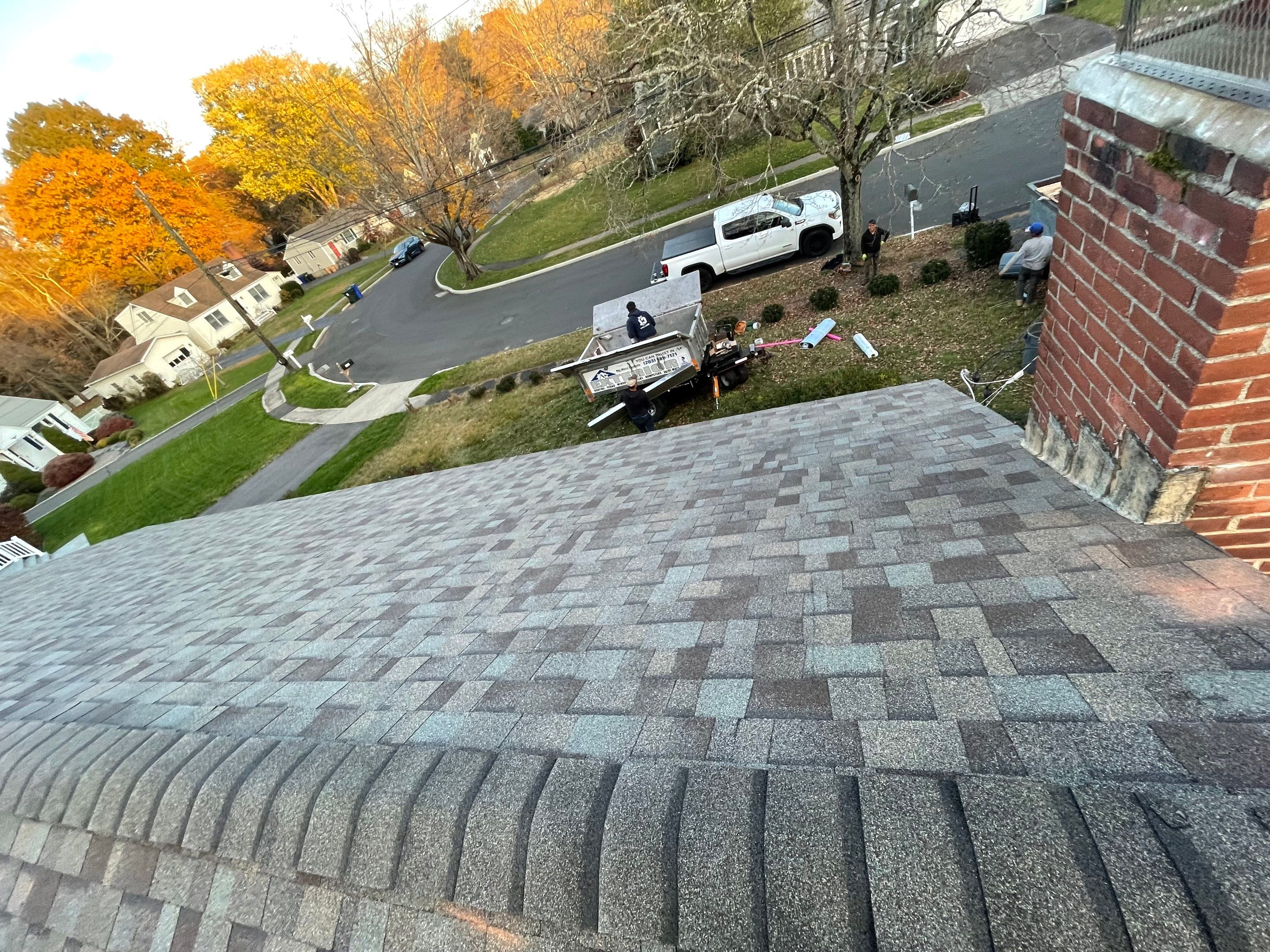 Residential Roofing Installation using Owens Corning Duration Driftwood by A Plus Exterior