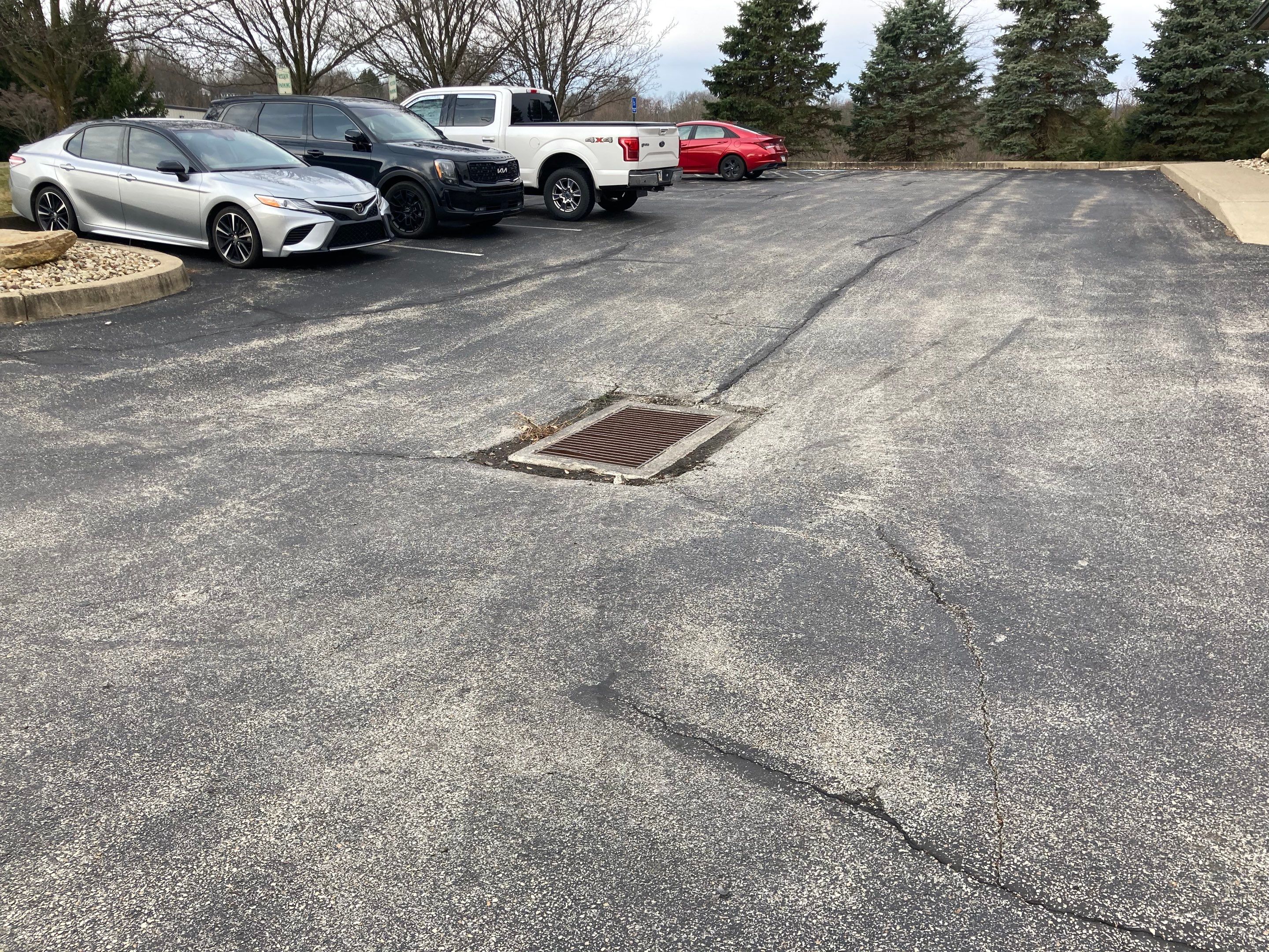 Asphalt Resurface Commercial Park Lot using asphalt by Brant's Asphalt
