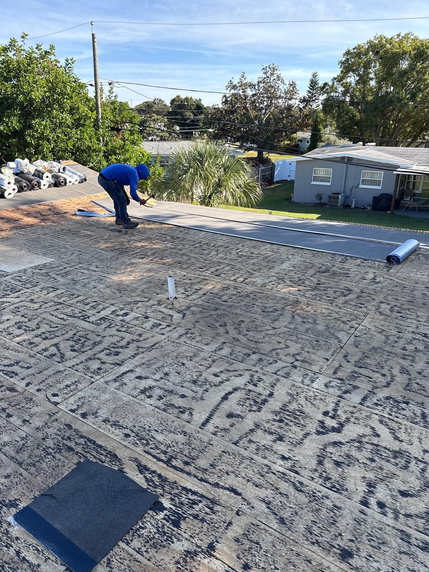 Project in St. Petersburg 33710 by Mitchell Roofing Company LLC