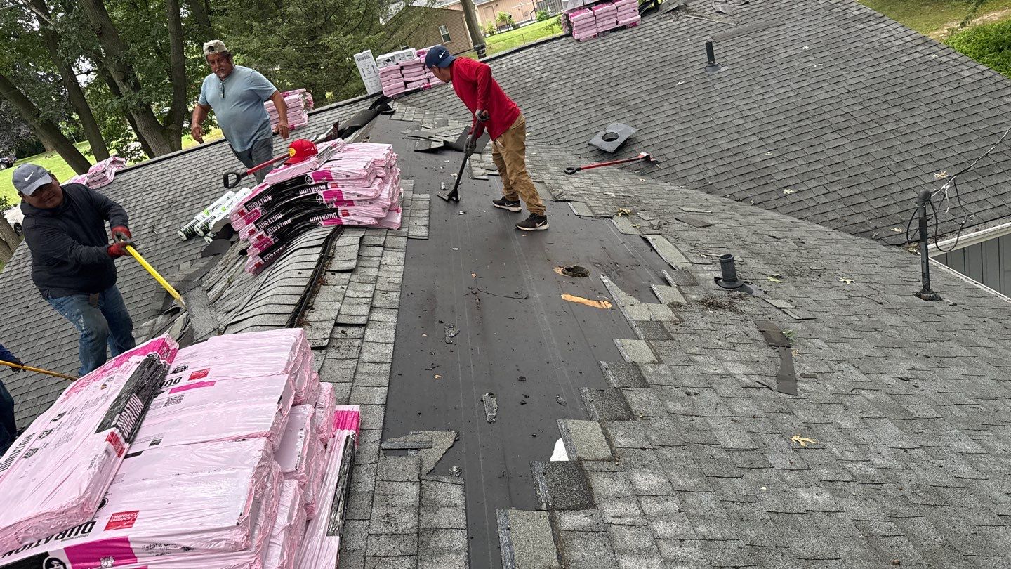 Roof Replacement using Owens Corning Estate Gray by 180 Contractors