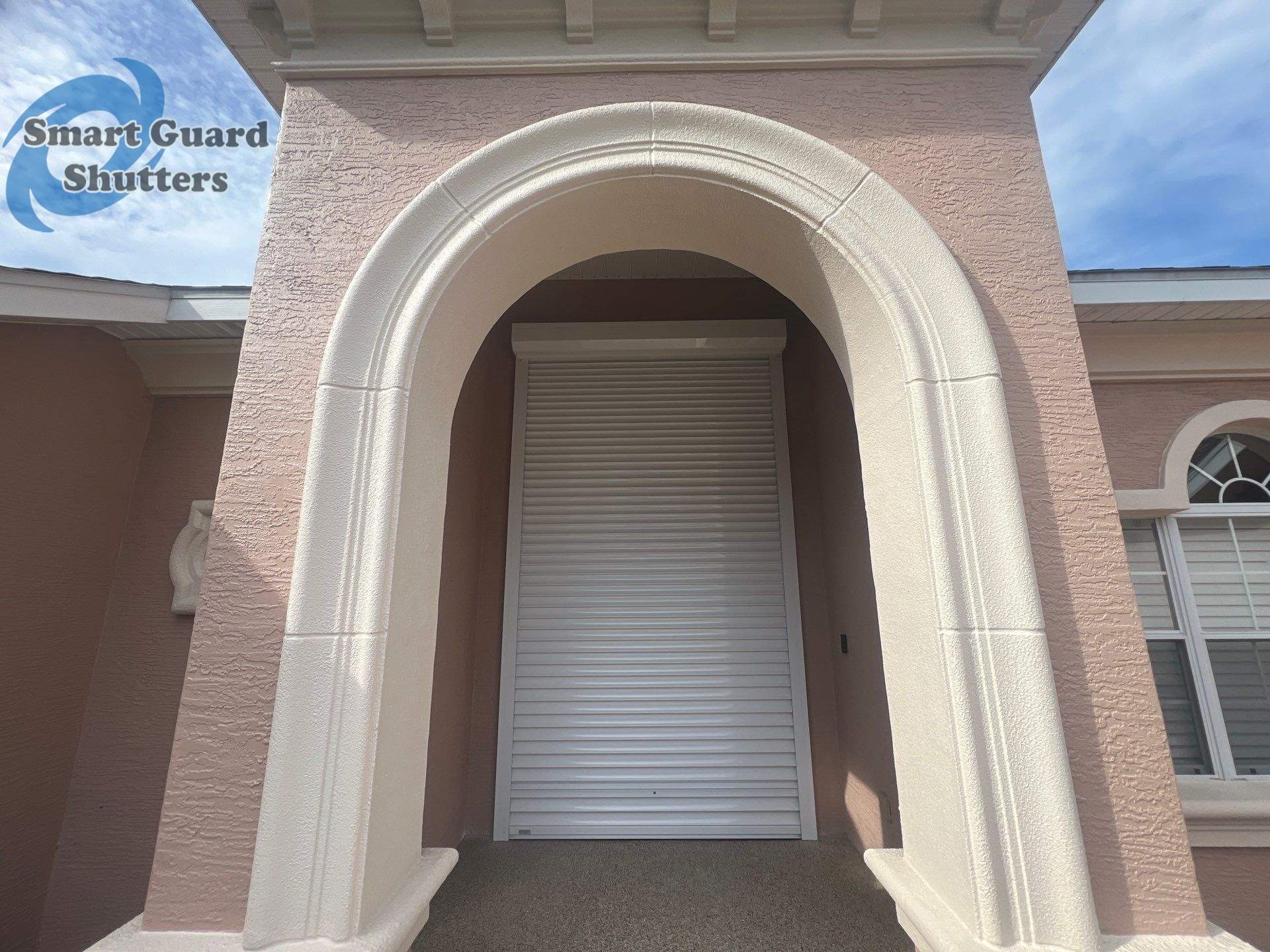 Rolling Shutter in White by Smart Guard Shutters