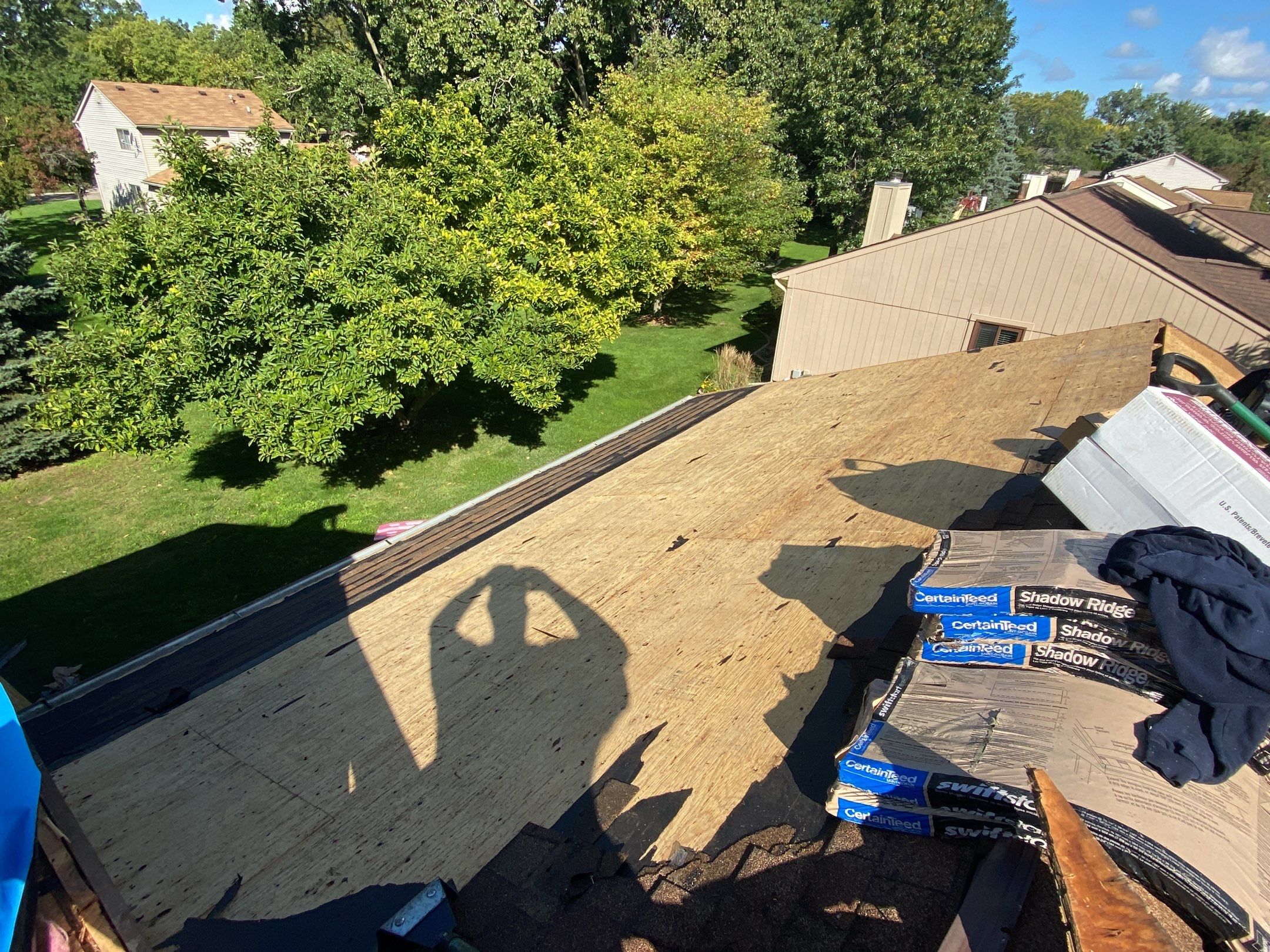 Roof Replacement using CertainTeed Landmark by 180 Contractors