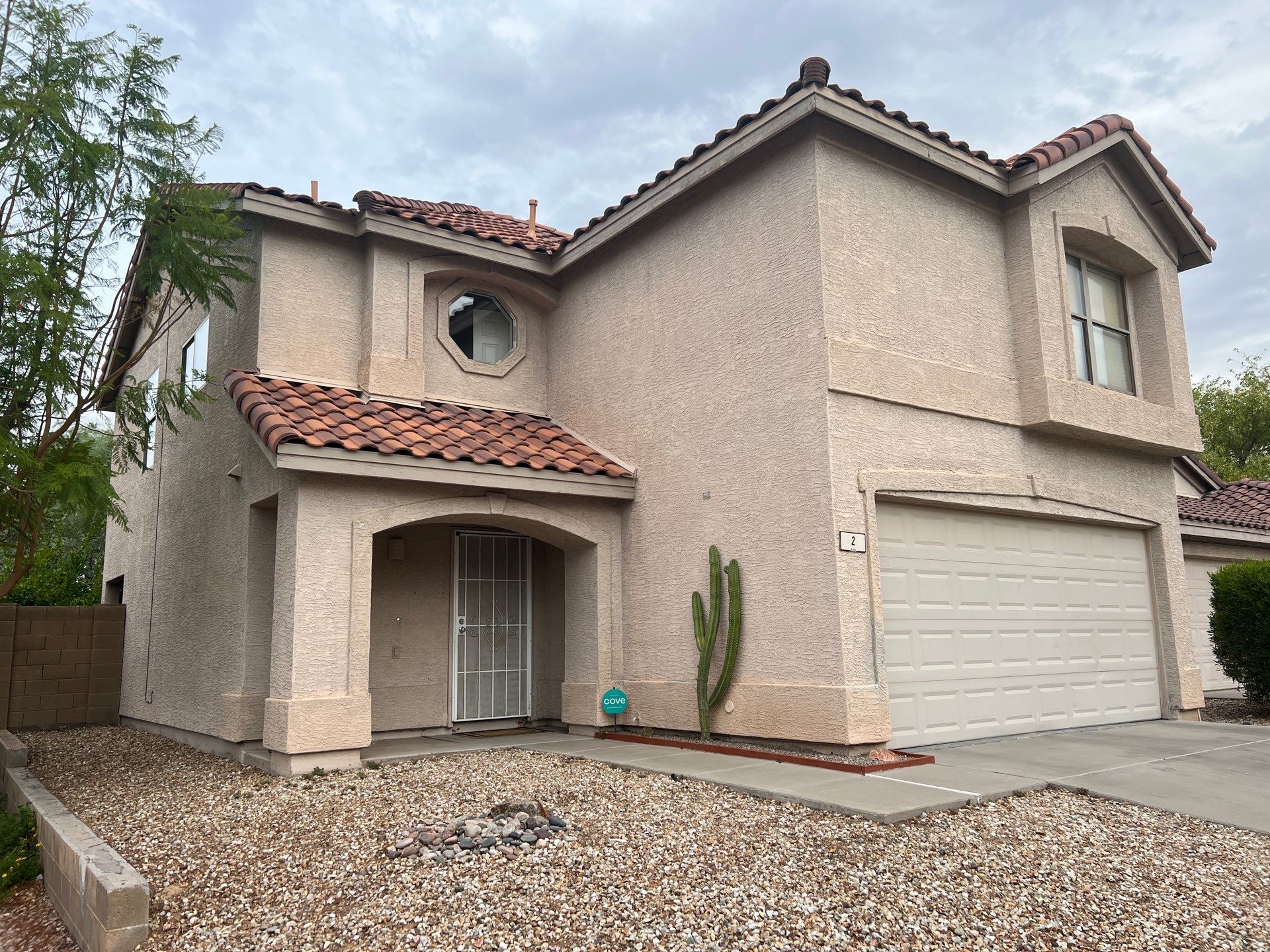 Build Year: 2000; 1950 s.f.; Residential Single Family Home in Phoenix AZ 85024 by Crash of Rhinos Painting & Garage Floors