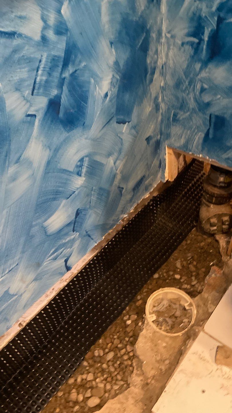 Drain Tile in Columbia Heights by Waterproofing Northeast