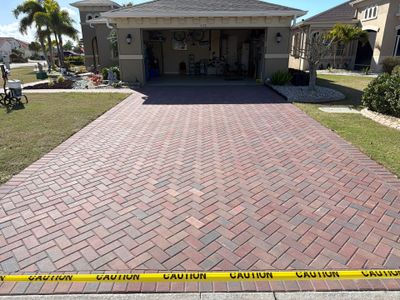 Paver Cleaning and Sealing in Sun City Center