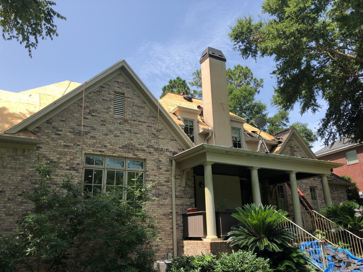 Residential Roofing Repair using Roof Replacement by American Roofing & Construction LLC