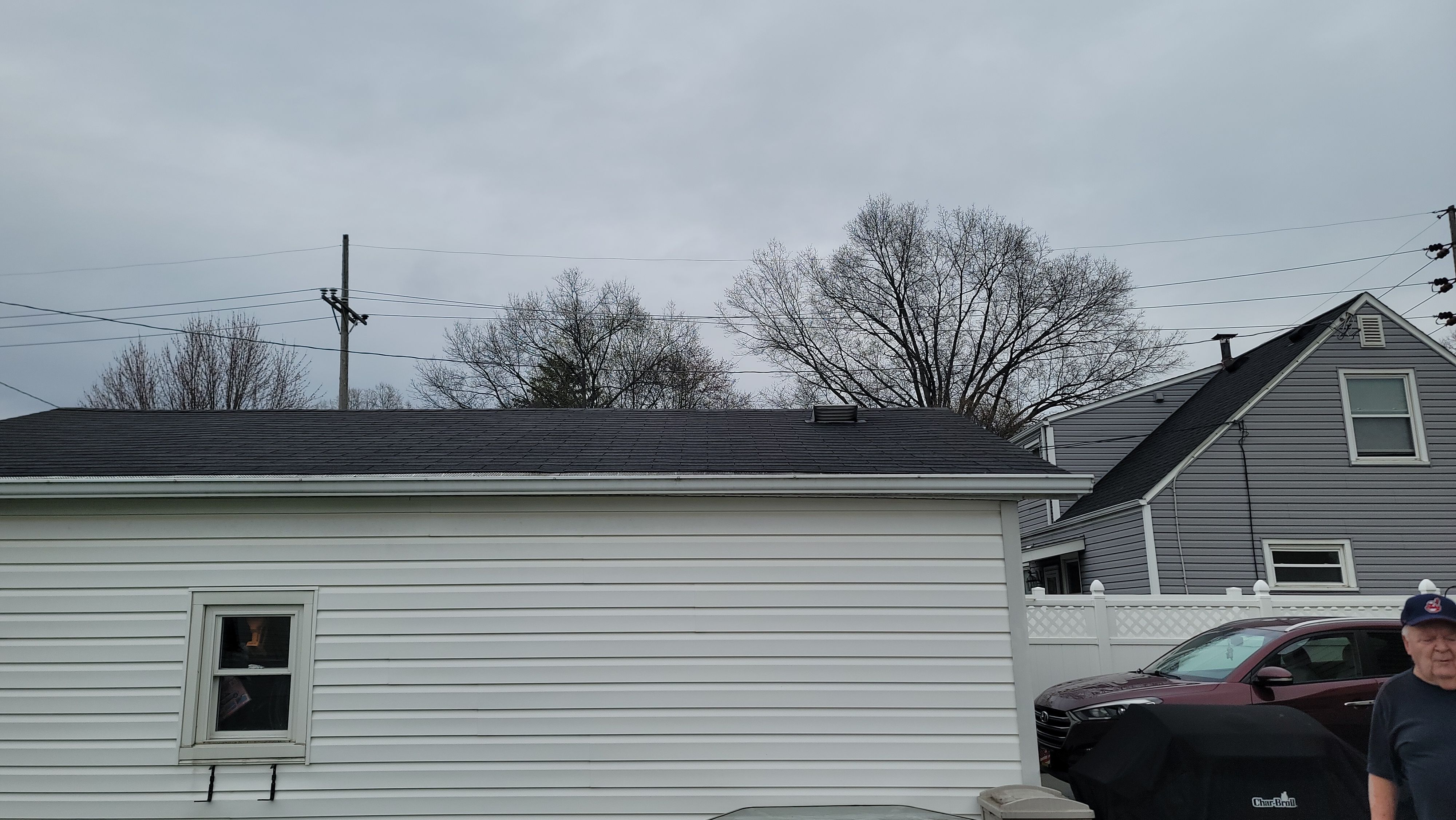 Atlas Pinnacle, Color, Black Shadow, Drip Edge, Color, White by Eagle Eye Roofing