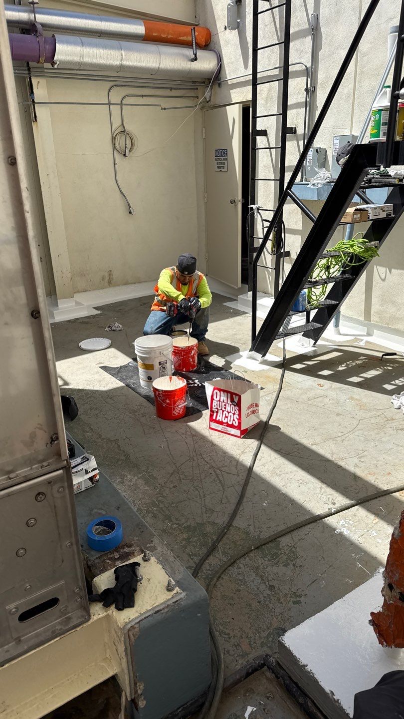 Coronado Tower Roof Rejuvenation and Waterproofing Using Ecodur Coating by Reliable Roofing San Diego Inc.