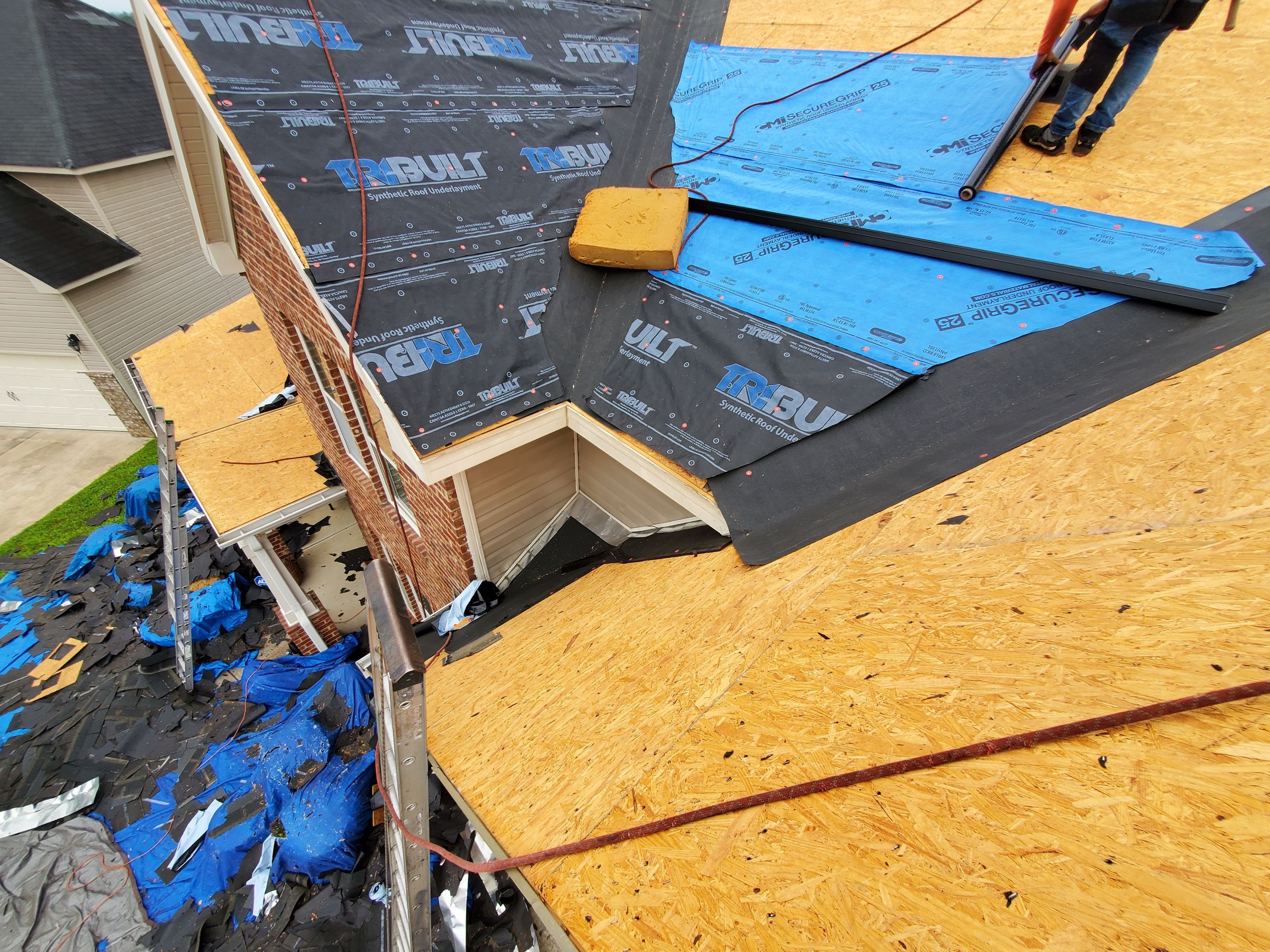 Residential Roofing Installation using Owens Corning by Inspector Roofing and Restoration