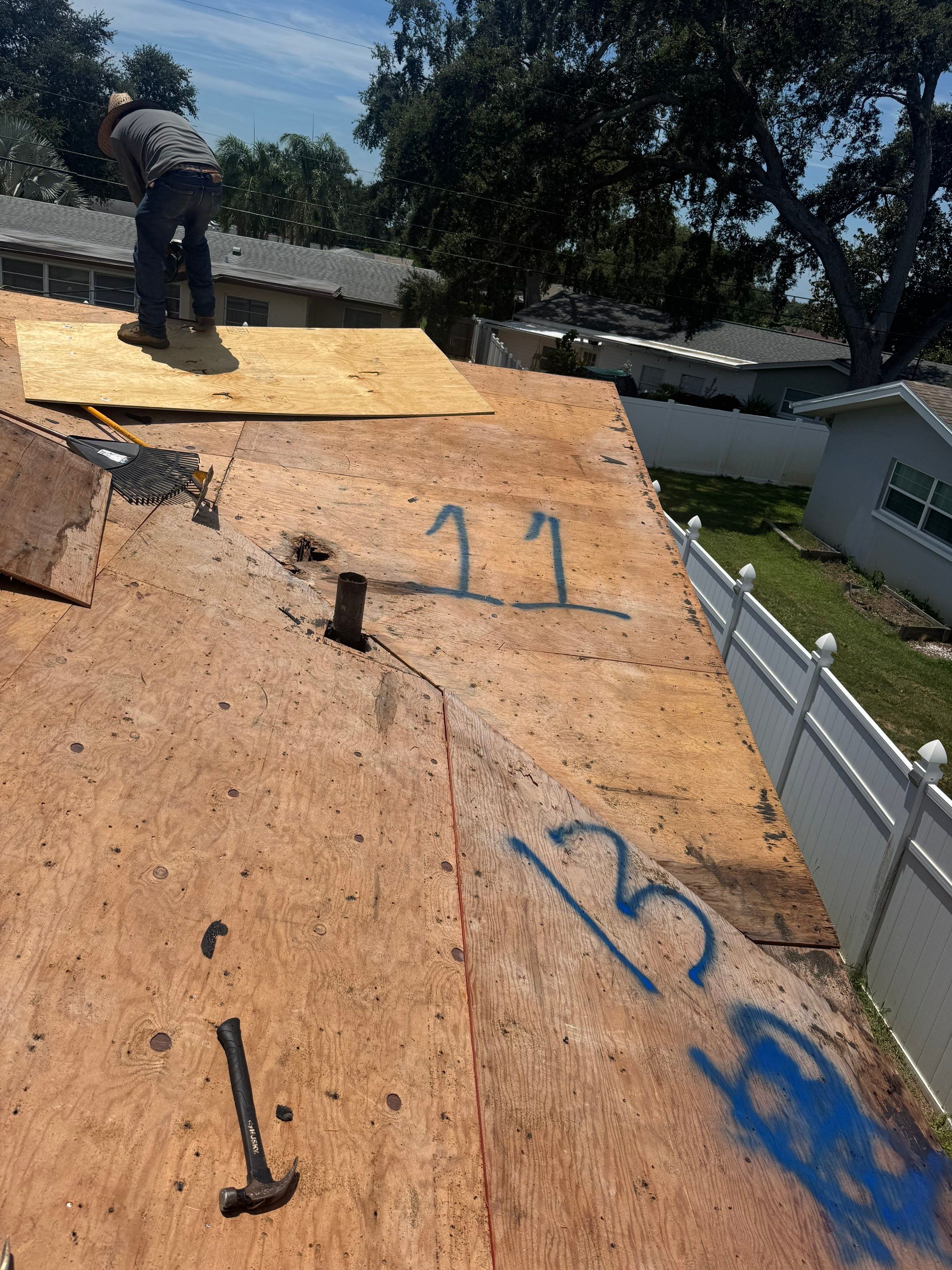 Project in Clearwater 33755 by Mitchell Roofing Company LLC 