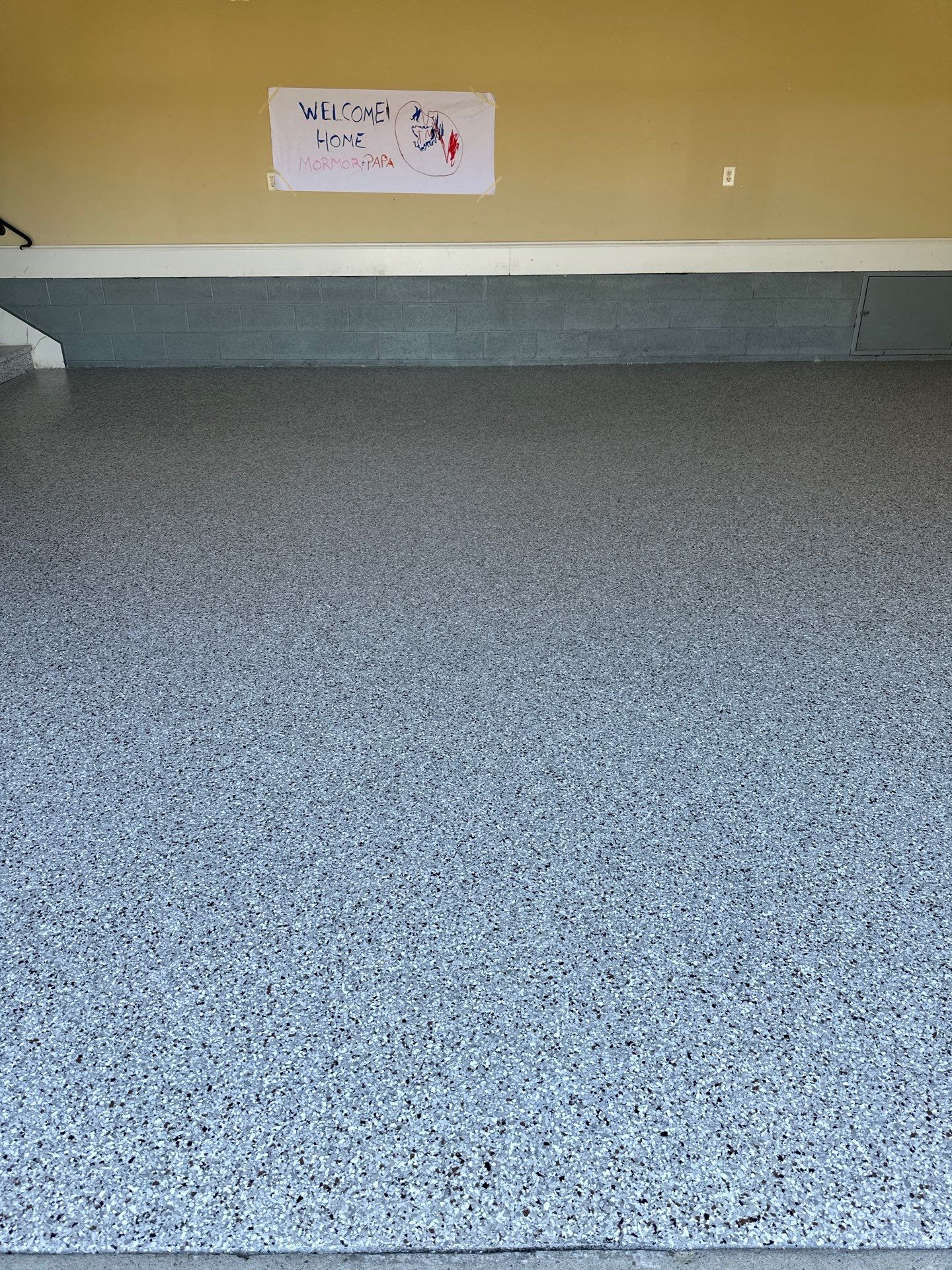 Garage Floor Coating using Coyote by My Garage Floor Guys
