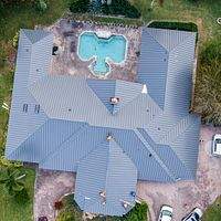 24ga 1.5" Mechanical Seam Charcoal Gray  by Total Roofing System The Metal Roof Experts