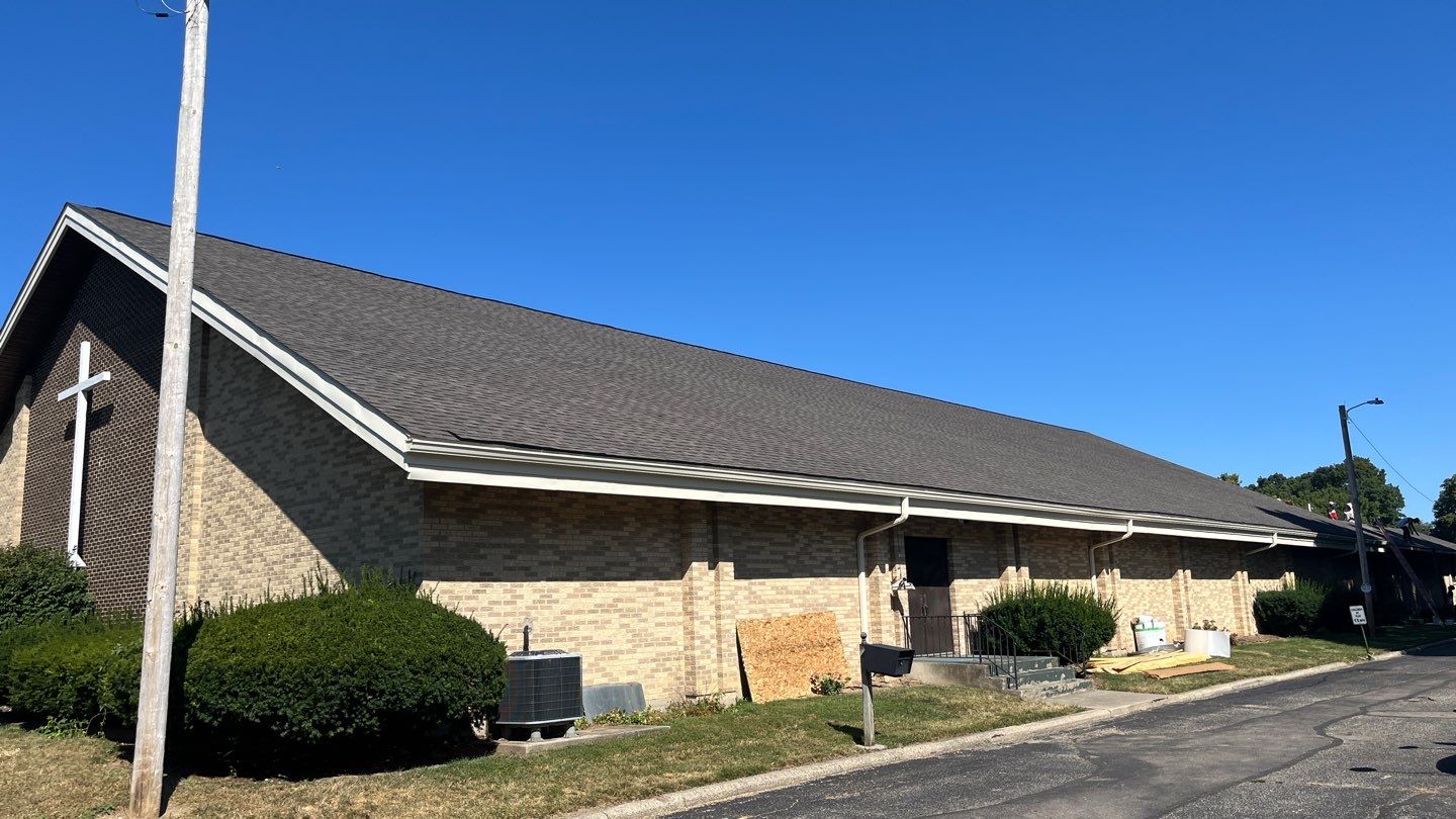 Dayton Church Roof Replacement by Nitro Roofing and Construction