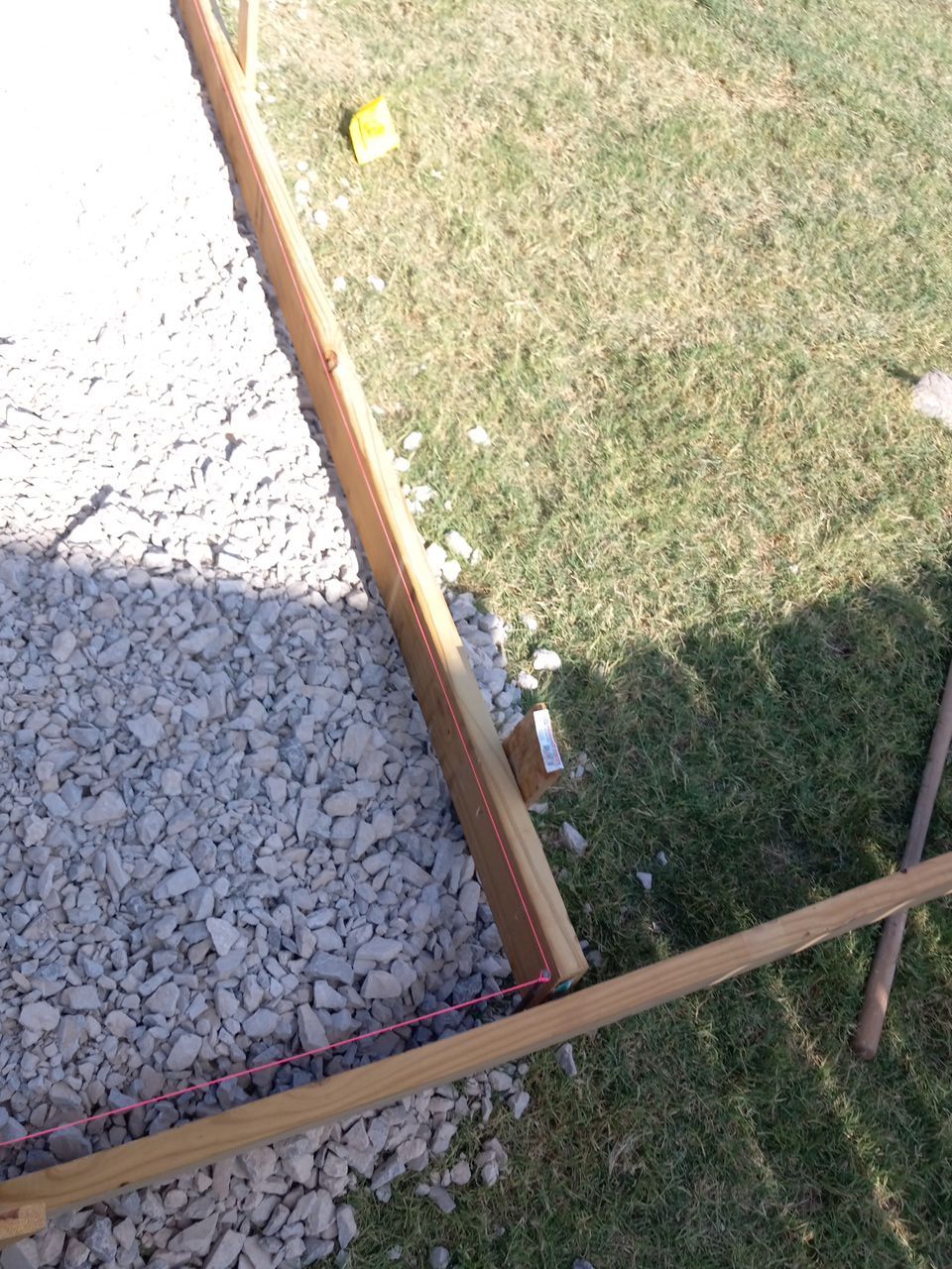 Concrete slab with Pergola by Clays Services Inc