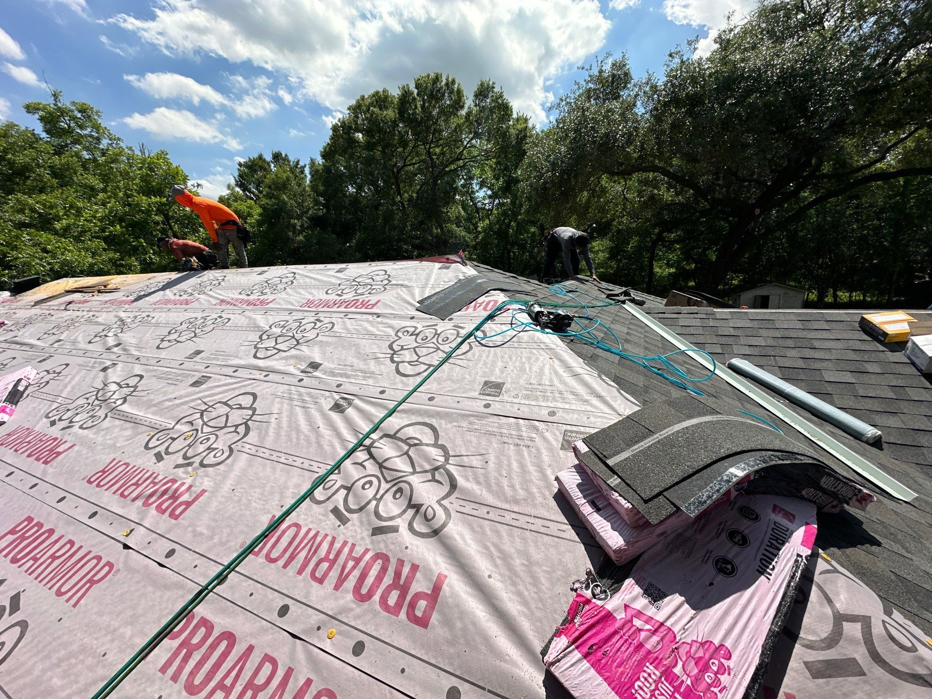 Project in Baytown by Motion Roofing