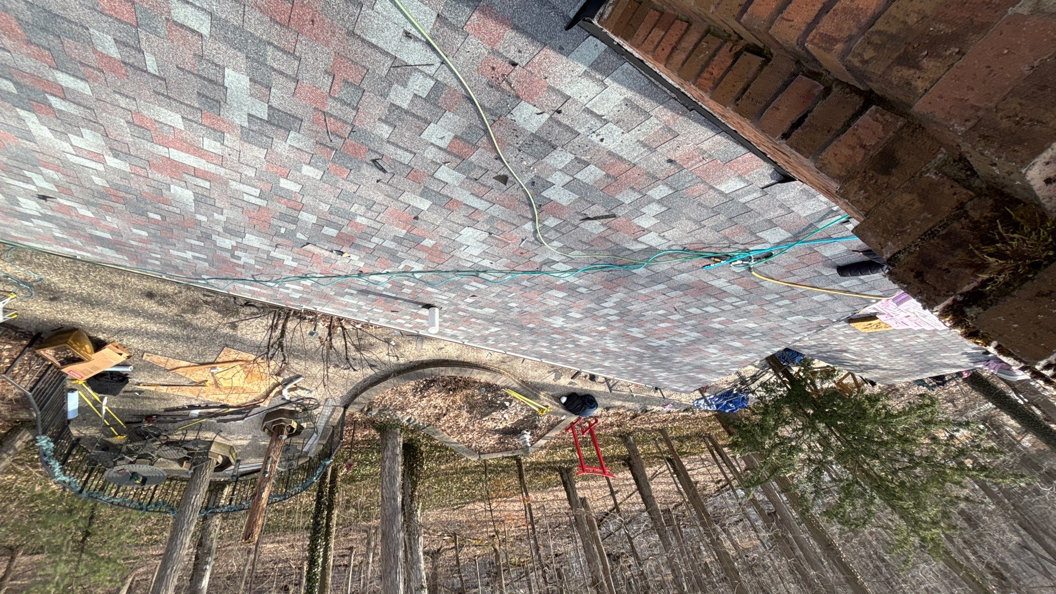 Roof Replacement using Owens Corning Colonial Slate by 180 Contractors